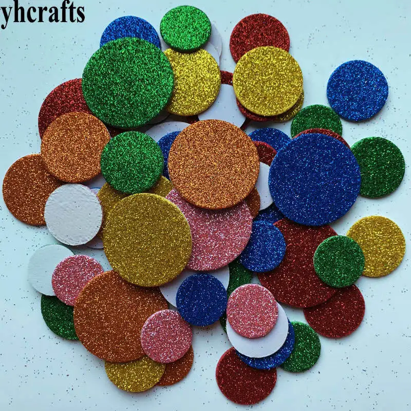 650PCS round 900 шт.(10 сумок)/лот 0-9 цифр блестящие пенопластовые наклейки 10 дизайн набор для скрапбукинга Ранние развивающие детский сад игрушки OEM - Цвет: 650PCS round