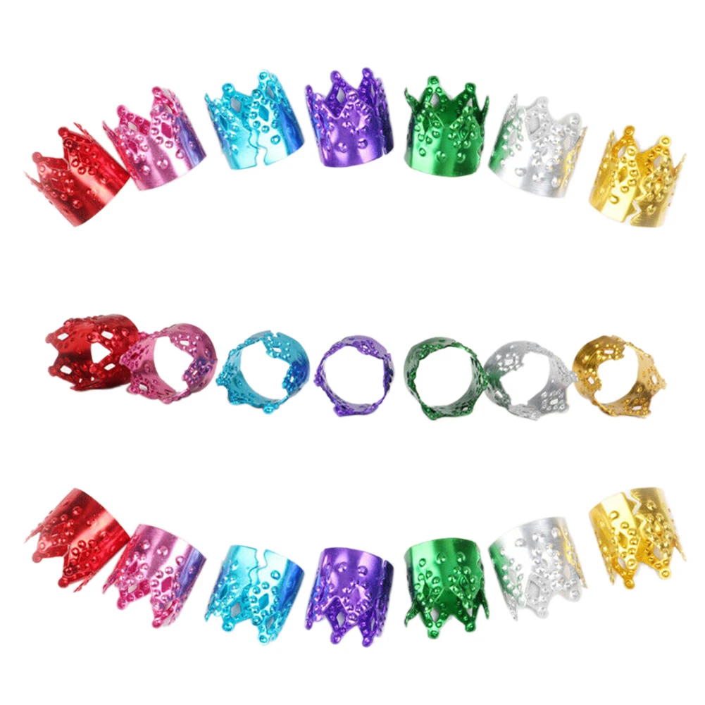 50 шт. кольцо туба ювелирные украшения манжета для волос прочный практичный