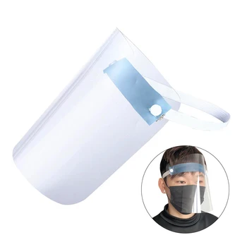 

30PCS Face Shield Full Face Mask Anti-droplets Anti-fog Dust-proof Protective Cover Transparent Face Eyes Protector Facemask
