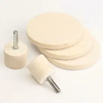 

Set Polishing pad kit 7PCS Glass Polishing Kit Scratch Remover 75 * 6MM