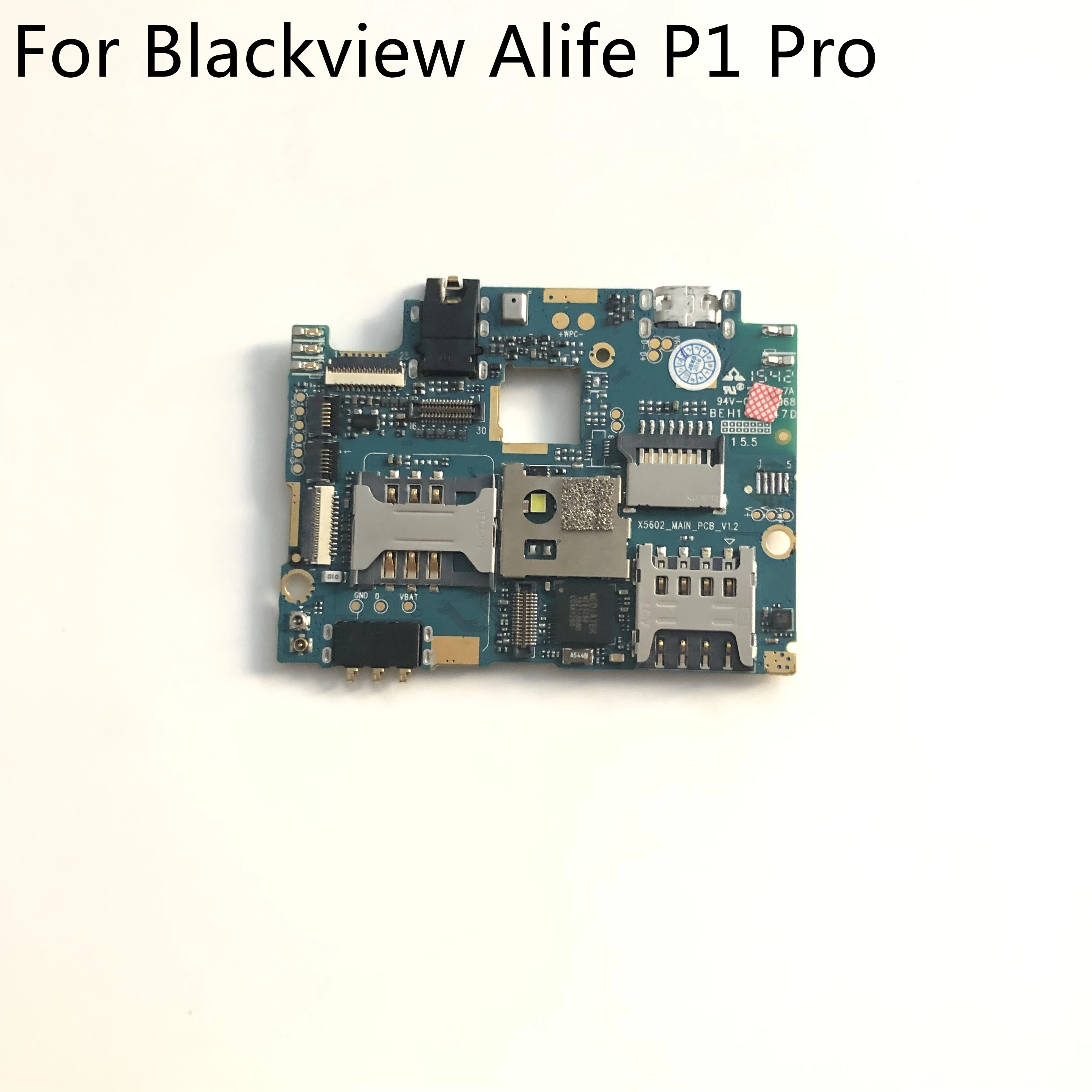 Used Mainboard 2G RAM+16G ROM Motherboard For Blackview Alife P1 Pro 5.5" HD 1280x720 MTK6735 Quad Core Smartphone
Used Mainboard 2G RAM+16G ROM Motherboard For Blackview Alife P1 Pro 5.5" HD 1280x720 MTK6735 Quad Core Smartphone