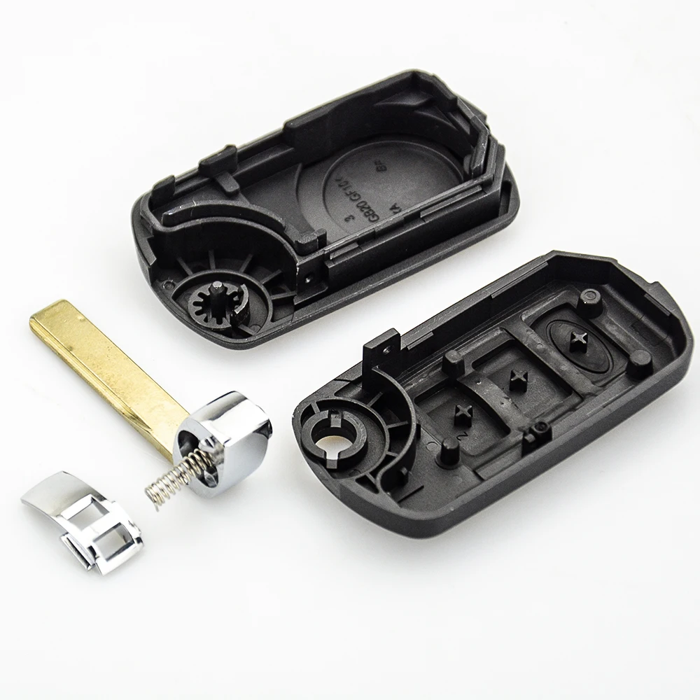 OkeyTech 3 кнопки флип корпус автомобильного ключа дистанционного управления для LAND ROVER LR3 Range Rover Sport Discovery Замена авто чехол для брелка с ключом