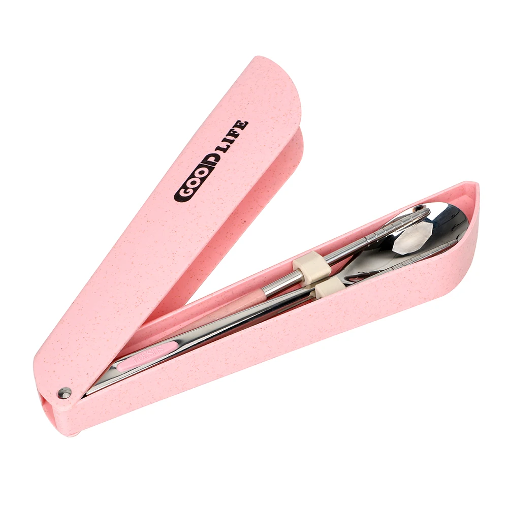 NICEYARD Dinnerware Set Stainless Steel Chopsticks and Spoon Cooking Tools Tableware Kitchen Accessories