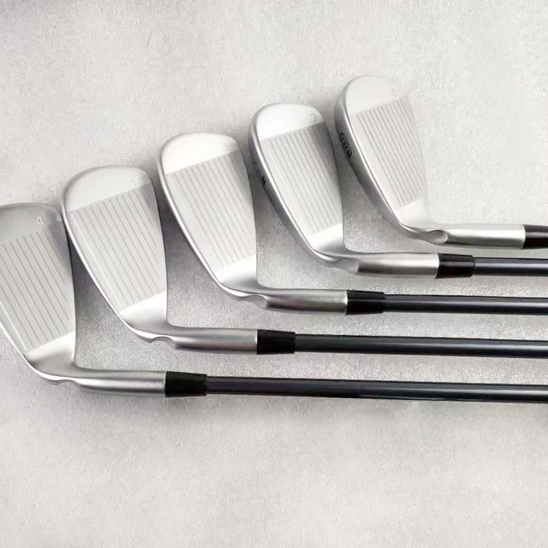 Клюшки для гольфа G410 клюшки для гольфа, 4, 5, 6, 7, 8, 9 W S U 9 шт./компл. с стальные стержни и графитный вал