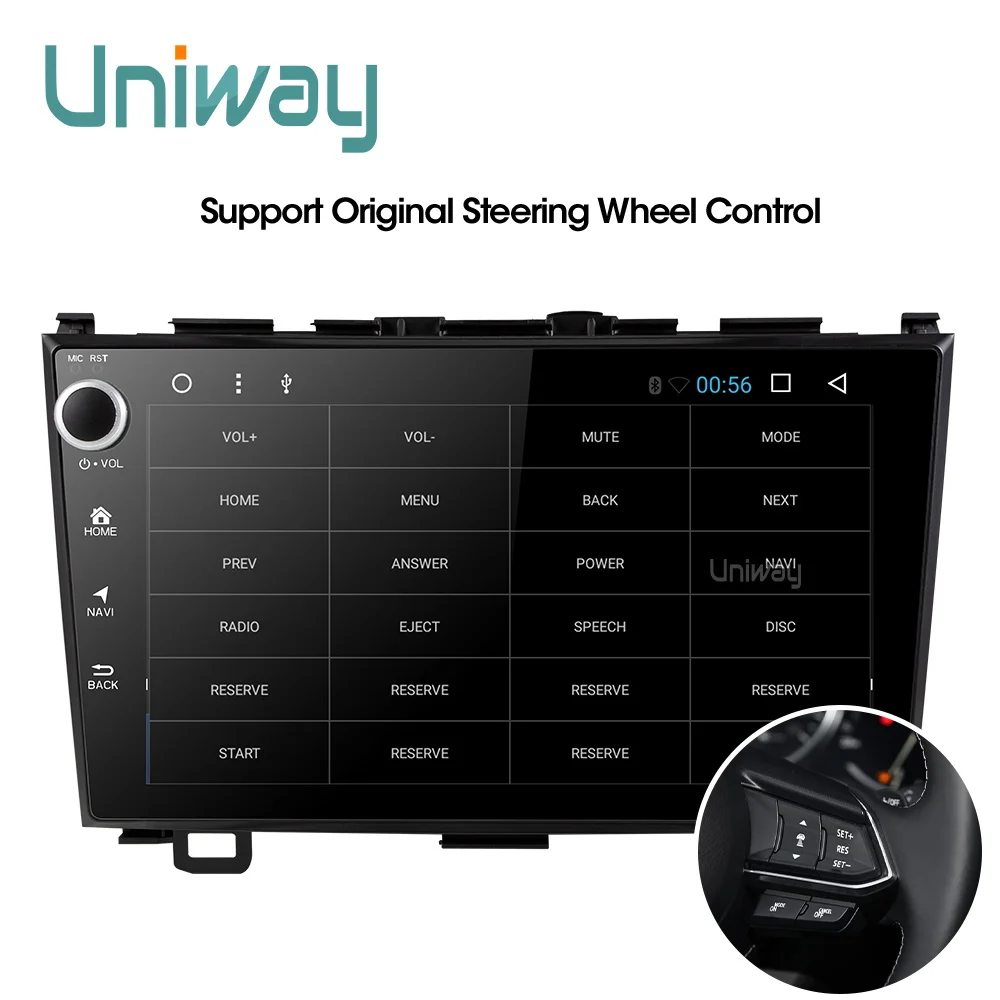 Flash Deal Uniway ACRV9081 2G+32G android 8.1 car dvd for Honda CRV car radio video player gps navigation 2 Flash Deal Uniway ACRV9081 2G+32G android 8.1 car dvd for Honda CRV car radio video player gps navigation 2