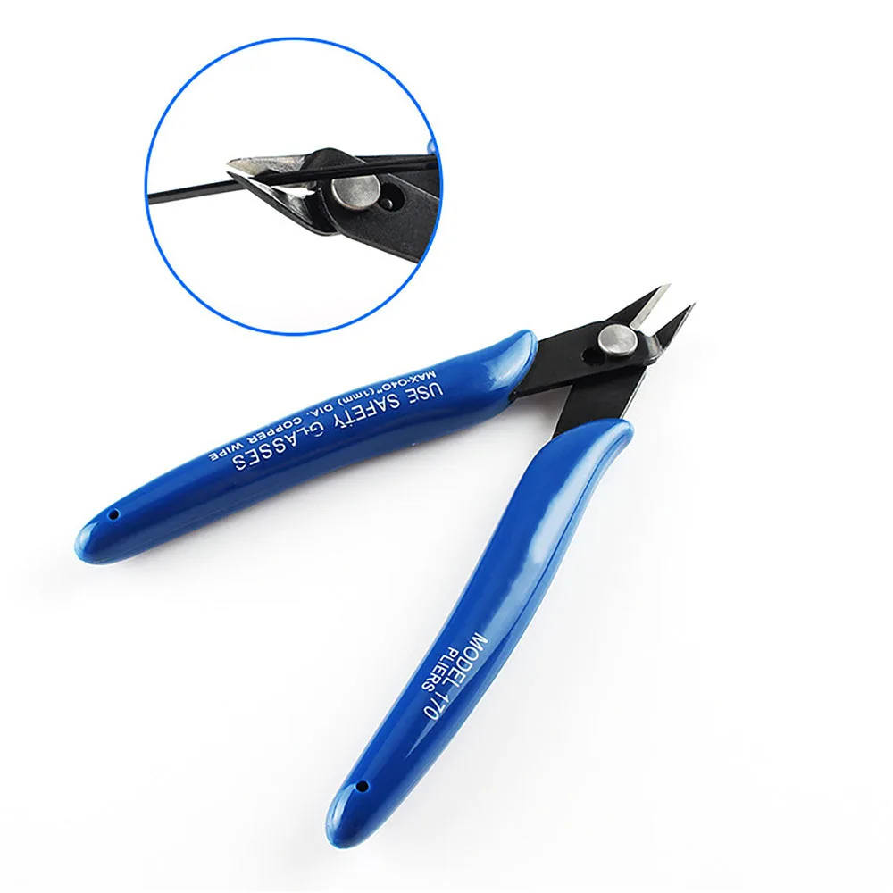 

Trimming Pliers Precision Wire Cutter Snips Side Cutting Nippers Shears Diagonal Pliers Tool Use For 3D Printer Filaments