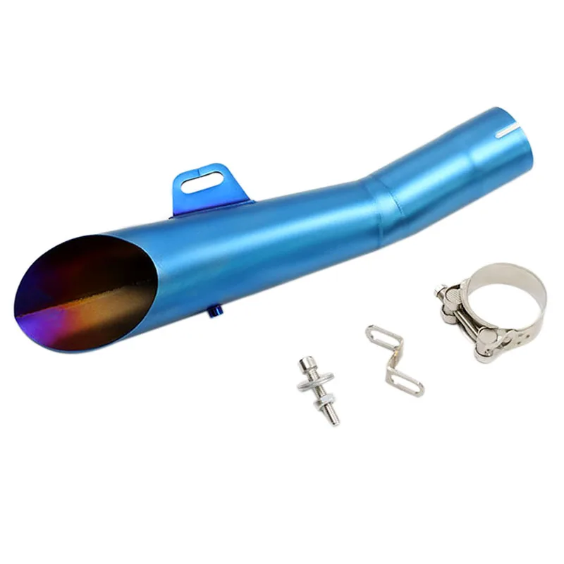 51 мм Универсальный мотоцикл Akrapovic выхлопной модифицированный глушитель труба скутер, питбайк грязи мотокросса для Yamaha Honda KTM Kawasaki - Цвет: A7  Exhaust Muffler