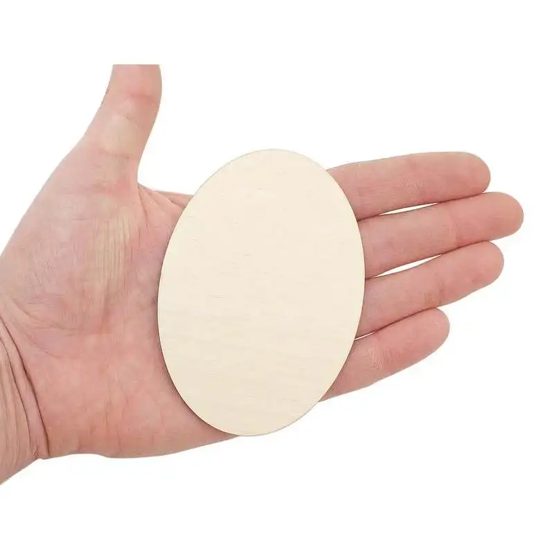 

Wooden Oval Cutout (10cm), Geometric Shape, Unpainted Shape Craft Gift, For Crafting, ready to decorate 1034