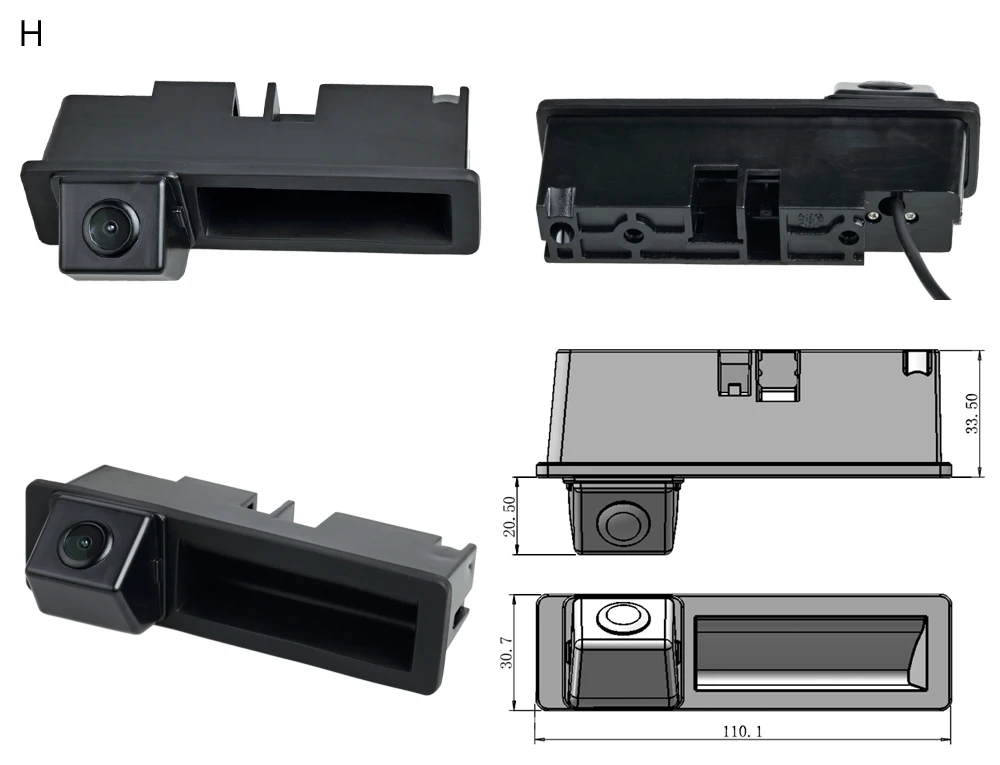 Автомобильный задний багажник ручка заднего хода парковочная камера для Audi A8 A6 A5 A4 A3 Q2 Q7 VW GOLF CC Magotan Sagitar Skoda Октавия Рапид