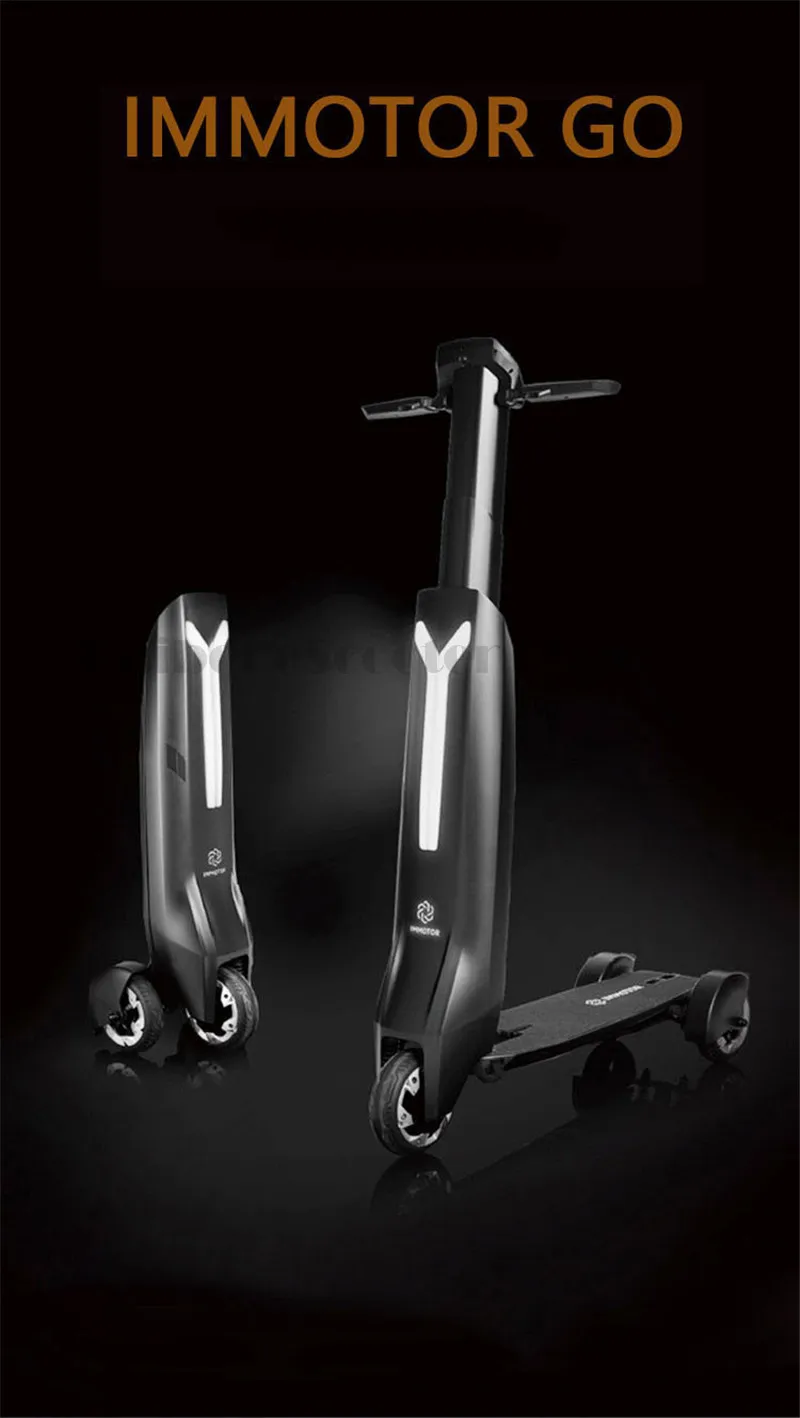 Flash Deal 3 wheel Electric Scooter motor 48V folding electric scooter for adults with Power Bank APP Bluetooth 9