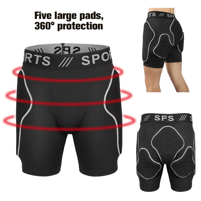 Protective Shorts Hip Protective Pads for Snowboard Skating Skiing Biking