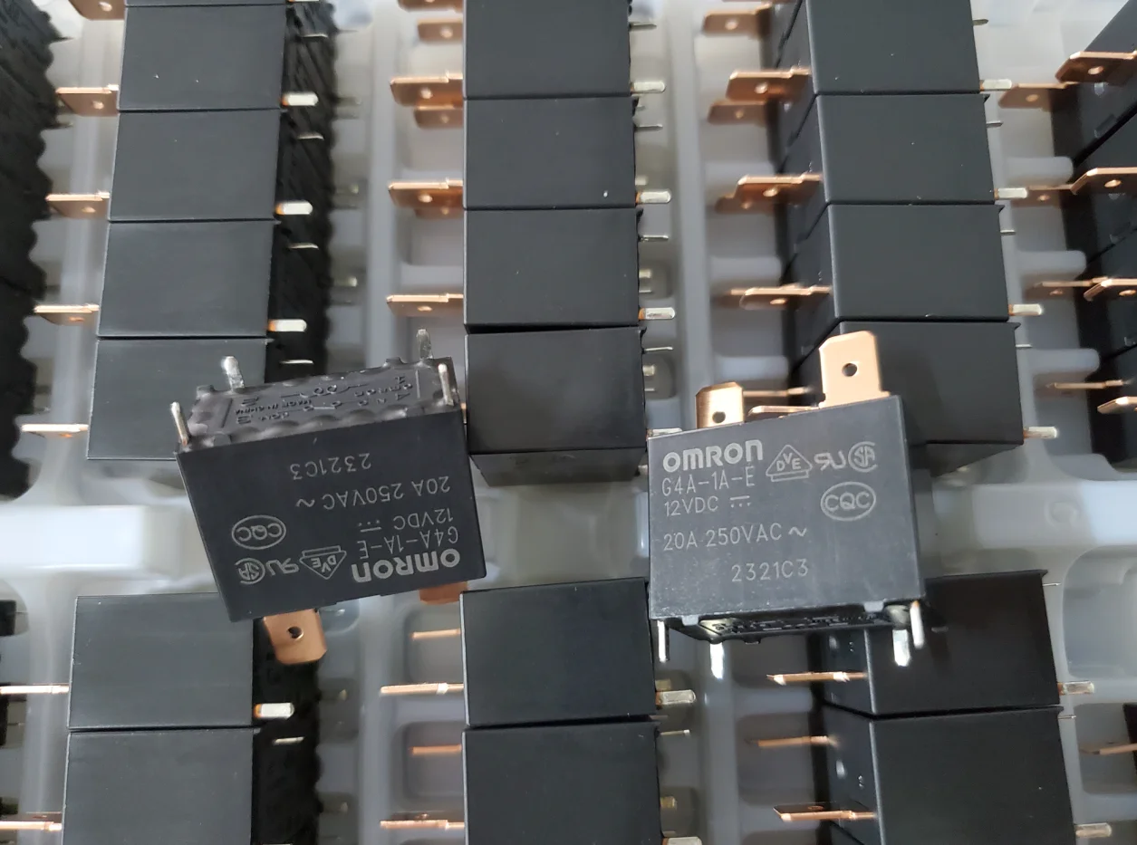 2pcs G4A-1A-E 12VDC POWER relay Water heater air conditioning 12V Relay 4PIN | Электронные компоненты и