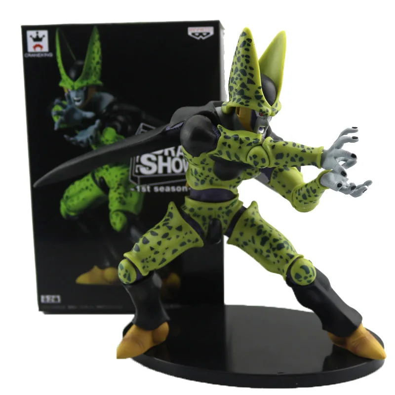 

Dragonball 17cm Cell PVC Action Figures DRAMATIC SHOWCASE Dragon Ball Z Model Toy Free Shipping