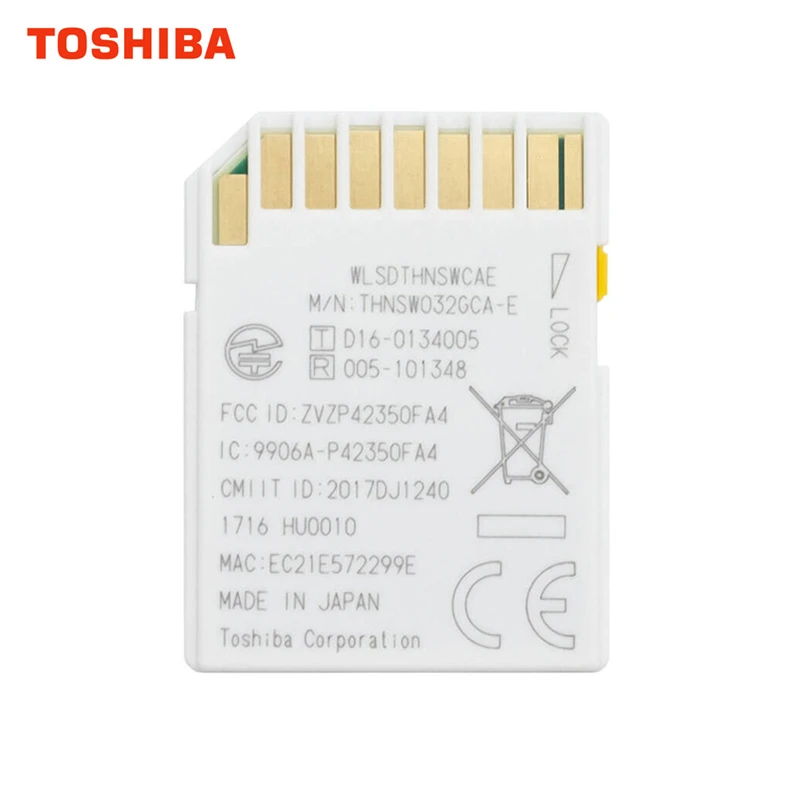 TOSHIBA Flash III W-04 карта памяти 32 Гб 16 Гб wifi SD карта класса 10 Беспроводная SDHC карта памяти Tarjeta sd wifi sd-карта для камеры