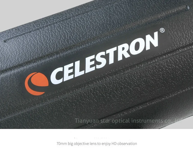 Celestron C70 мини Mak Зрительная труба компактный и портативный охотничий Монокуляр Встроенная масштабирующая окулярная трубка, способная 25-75x увеличение