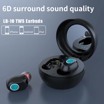 

2020 New TWS Bluetooth 5.0 Bluetooth earphone HIFI Sounds Wireless Headphones Handsfree headset Stereo gaming Headphones