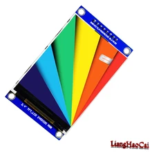 IPS Visão completa horizontal vertical 2.4 polegada TFT lcd 240xRGBX320 ILI9341 espaçamento 0.8 milímetros FPC tipo de Solda suporte STM32 código
