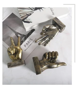 

European-style resin creative finger decoration, easy to match with home art, decorate a unique style