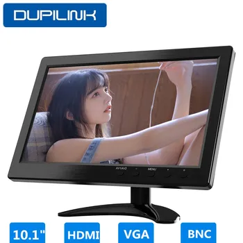 

HDMI PC Monitor LCD Computer AV VGA HDMI USB Speaker 10.1" Monitor Portable display for PS4 PC Computer Car Use Portable Screen
