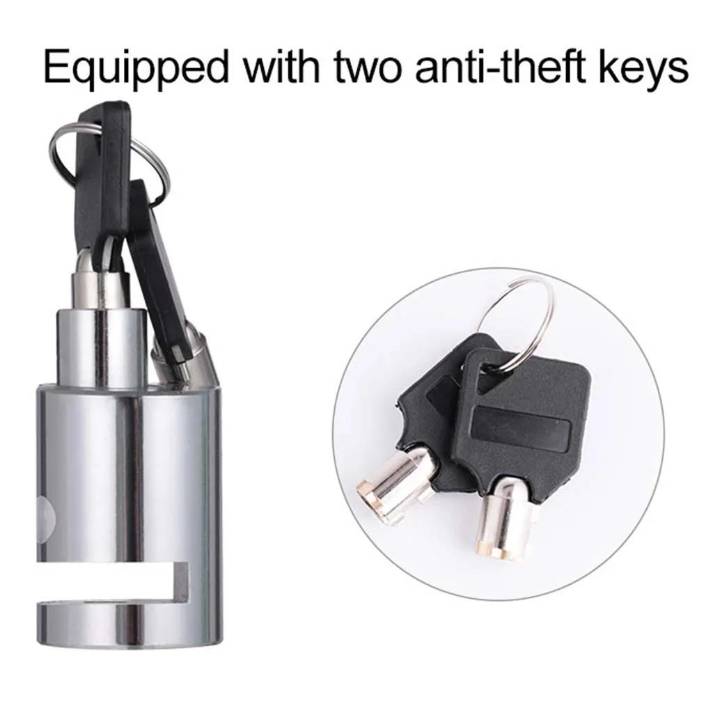 Motorcycle Scooter Security Anti-theft Wheel Cycling Bike Bicycle Disc Brake Lock with 2 Keys