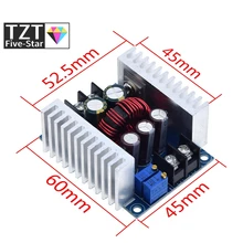 300w 20a DC-DC conversor buck step down módulo de corrente constante led driver power step down módulo tensão capacitor eletrolítico