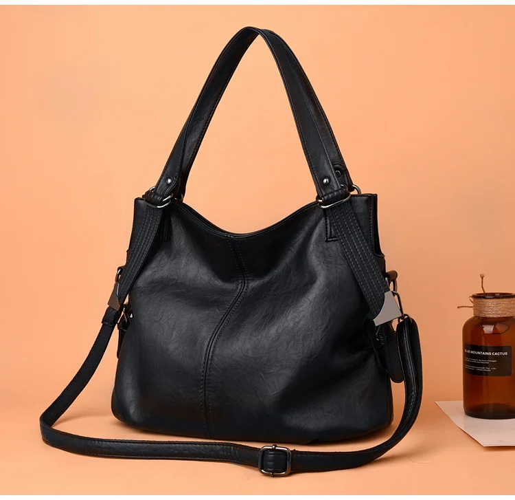 Новые модные женские кожаные сумки женские сумки из натуральной кожи через плечо женские вместительные сумки дамские ручные сумки