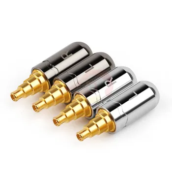 

DIY Earphone Pin Jack For IE40 Pro HiFi Headphone Upgrade Plug Gold Plated Copper Audio Jack Metal Shell Adapter Wire Connector