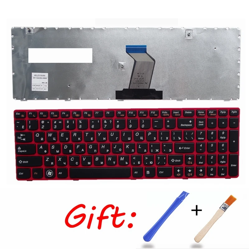 RU Gules Новая русская клавиатура для ноутбука Lenovo G580 Z580A G585 Z585 G590 Z580 G580A N586 P580 P58 N580 N581