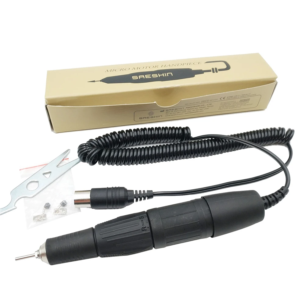 Micromotor handpiece Saeshin 35K Strong 102 for Micro Motor 35000 rpm Original stone/ metal/ jewelry carving