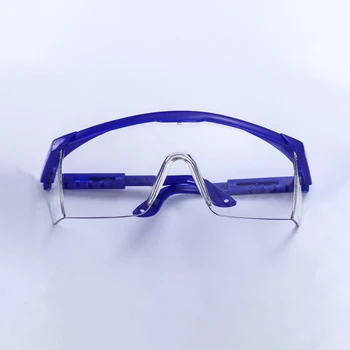 

10pcs Safety Protective Goggles Splash Proof Frame Adjustable Multifunctional Protecting Glasses Prevent Droplets Clear Vision
