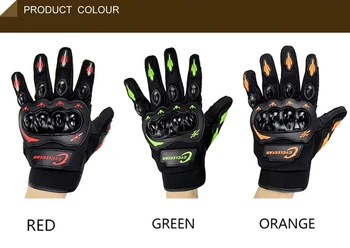 

Screen-Touch Cyclegear CG666 Motocross Guante Racing Anti-fall Full Finger Motorbike Glove Breathable Motorcycle Leather Gloves