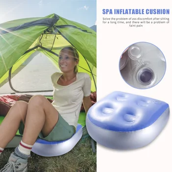 

Portable Massage Cushion Outdoor Functional Booster Inflatable Water Injection Booster Tub Spa Seat Cushion Adult Massage Pad