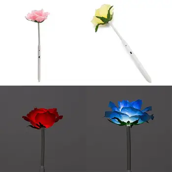 

Colorful LED Pink Simulation Rose Light Lamp Concert Holding Hands Decoration