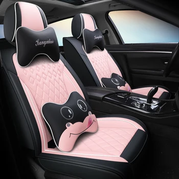 

Full Coverage Eco-leather auto seats covers PU Leather Car Seat Covers for zotye t600 coupa z300 Ravon ravon r2 ravon gentra