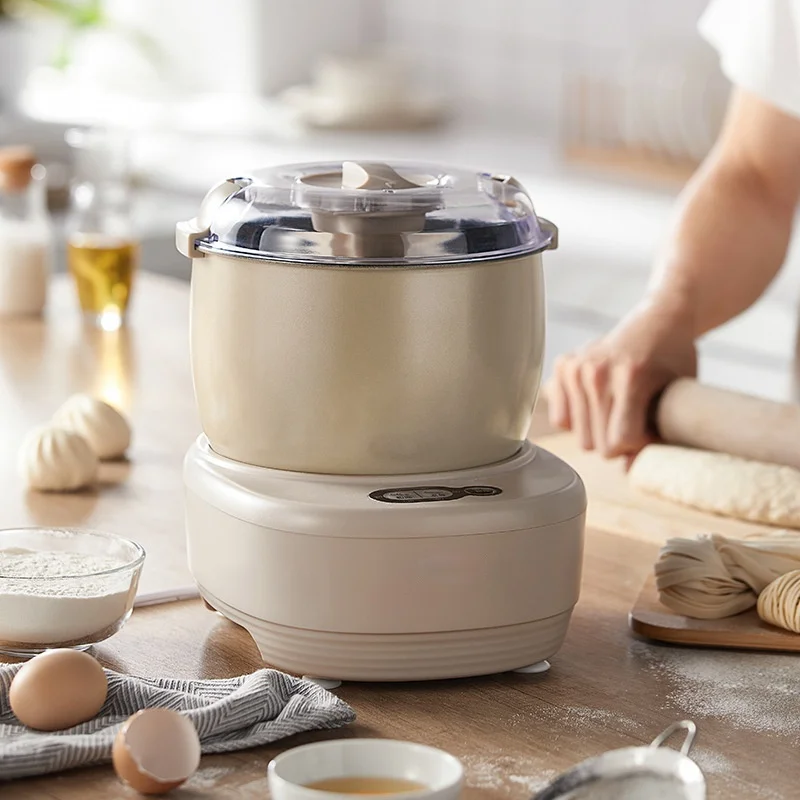 220V 3.5L 120W Automatic electric Dough Kneading machine Bread maker Non-stick coating Aluminum alloy Ferment 259x214x270mm