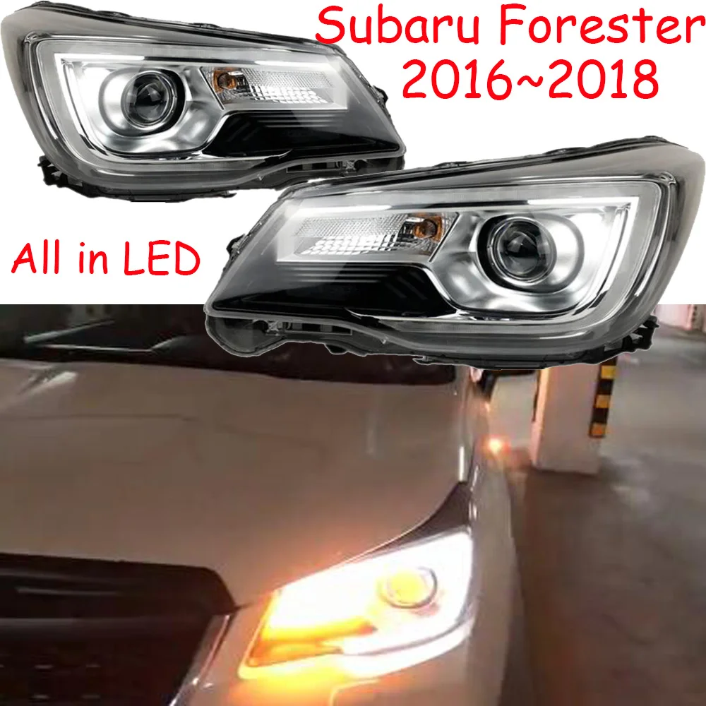 1 шт. 2016 ~ 2018y автомобильный светильник bupmer для Subaru Forester аксессуары светодиодный