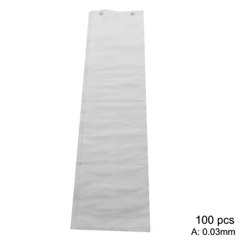 

100pcs Hotel Shop Leakproof Solid Umbrella Cover Dustproof Practical Rain Day Bag Transparent Disposable Durable Accessories