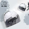 Nujune High Elastic Swimming Caps Adult Waterproof Stretchable Comfortable Ear Hair Protection Summer Pool Bathing Hat 1