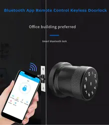 Bluetooth приложение дистанционное управление замок отпечатков пальцев Умный Замок Porta дверной замок электронный замок без ключа беспроводной