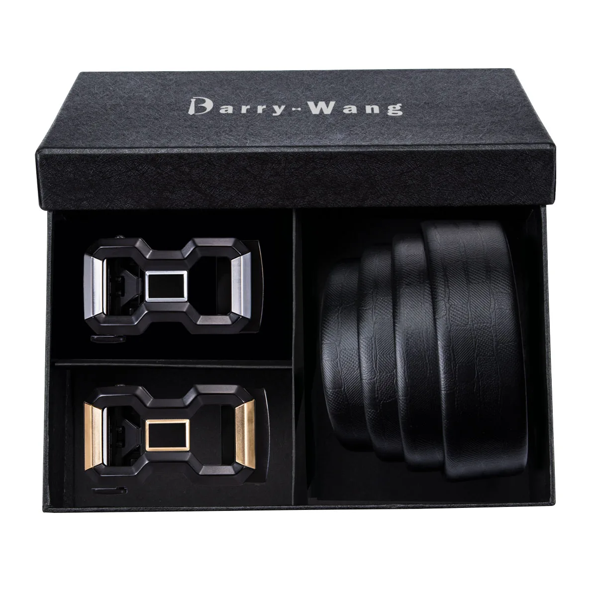 PB-01 Barry. Wang,, лучший Recom, для мужчин, ds, s, ремни, наборы в черной подарочной коробке, натуральная кожа, роскошный ремень, мужские ремни для мужчин