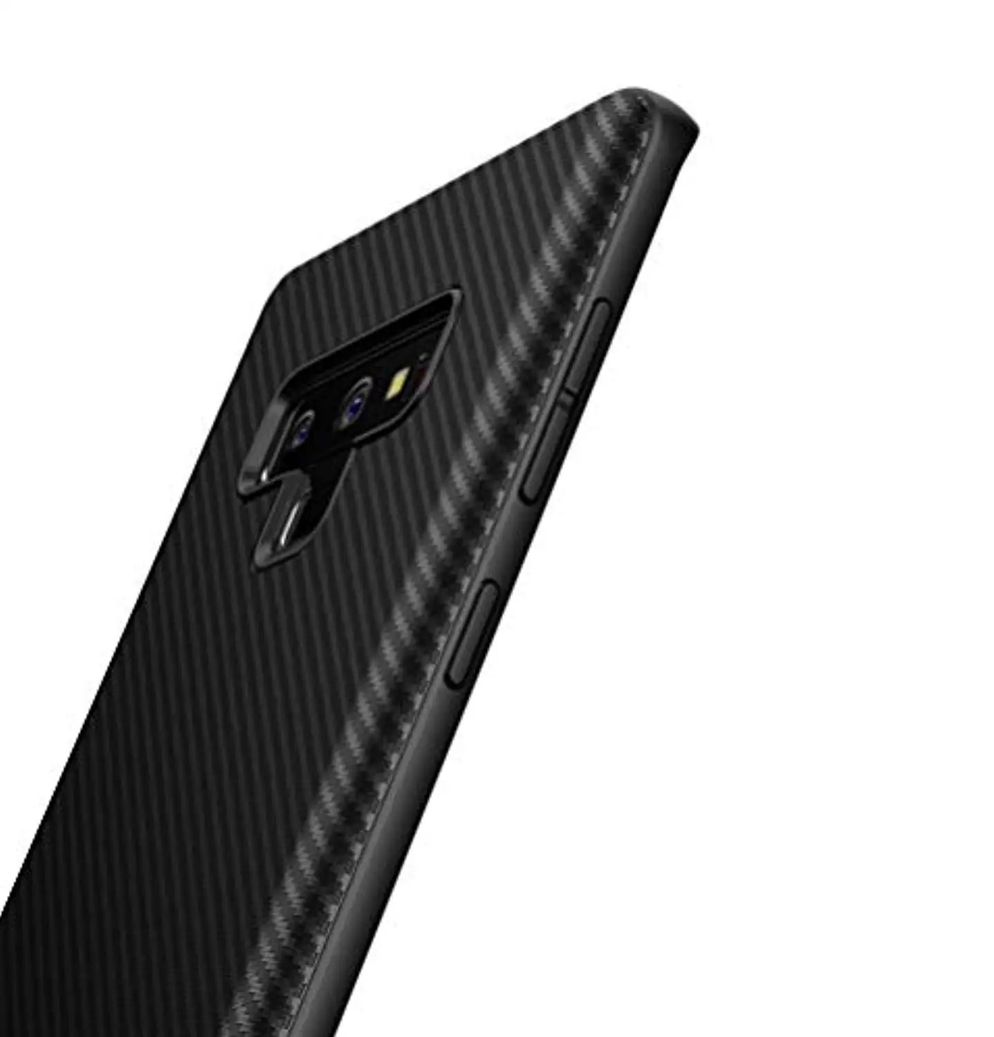 Роскошный Матовый чехол из углеродного волокна для samsung Galaxy Note 9 10 8 S10 Plus S9 S8 мягкий