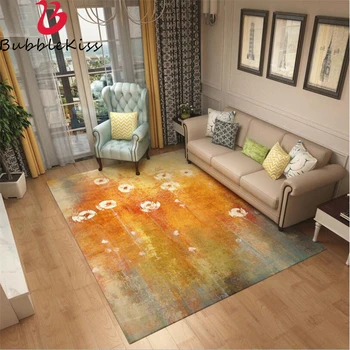 

Bubble Kiss Non-Slip Soft Carpets For Living Room Art Flower Pattern Bedroom Decor Children's Mat Nordic Decoration Home Baby