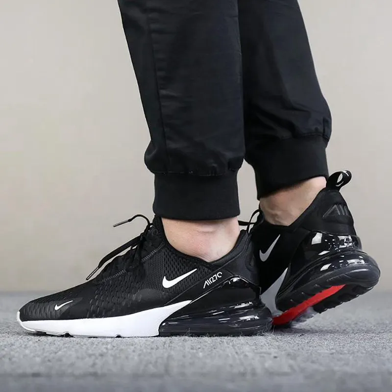 Оригинальные подлинные мужские кроссовки для бега Nike Air Max 270, спортивные кроссовки яркого цвета, Легкая сетчатая дышащая обувь AH8050