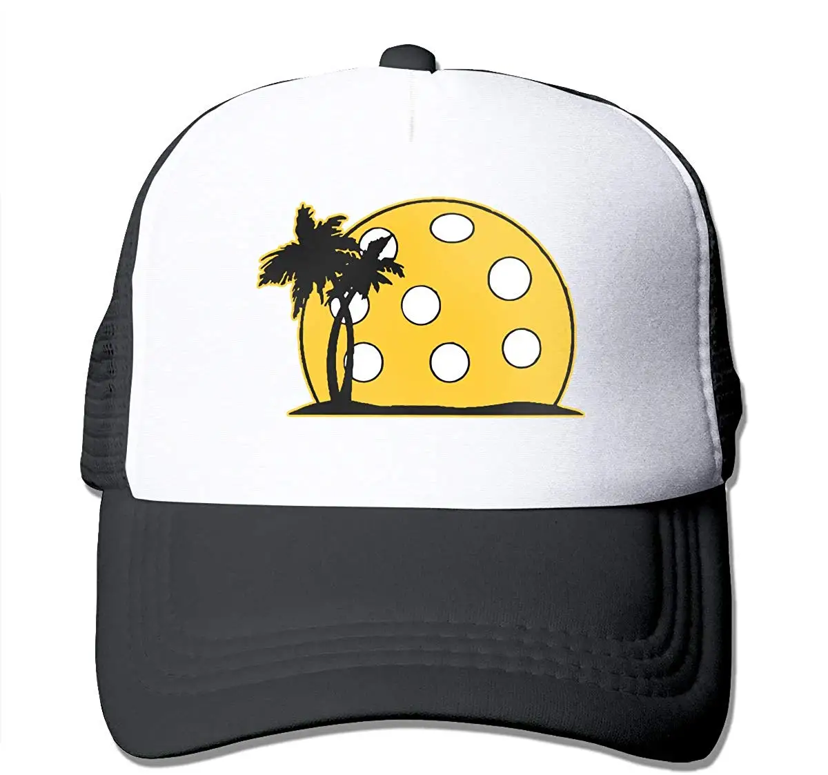 Унисекс Кепка водителя грузовика пиклбольная Пальма Мужская Женская Регулируемая сетчатая Кепка забавная задняя Кепка
