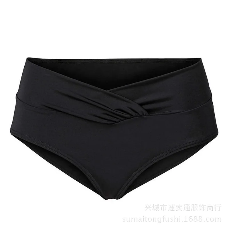 

Manufacturers Direct Selling 2019 New Style Bathing Suit Foreign Trade Cross Border Hot Selling Solid Color Triangular Versatile