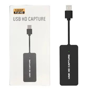 

USB H D Capture For Computer Game Live Stream Plug And Play Portable Vide Card 448F
