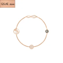 Высокое качество SWA лебедь серии мини ювелирные изделия женский браслет