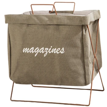 

Foldable Dirty Laundry Basket Organizer Collapsible Home Laundry Hamper Sorter Laundry Basket Large Basket Storage Bag-Coffee