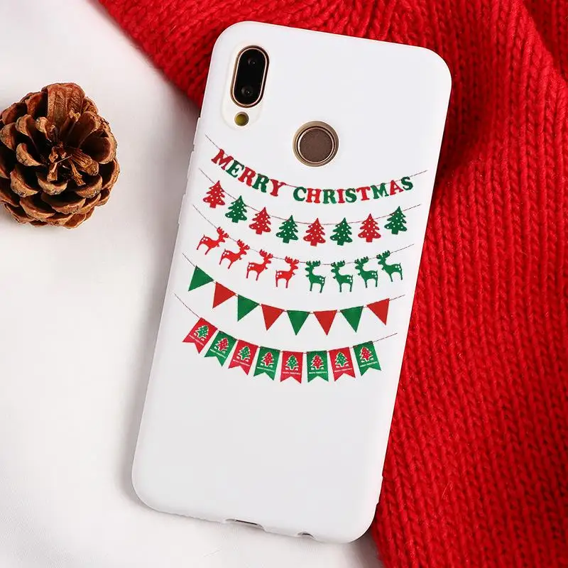 Счастливого Рождества для ТПУ huawei Y9 Y7 Y6 Prime Pro Honor 9X Pro 8E 8A 8X 20i 10i вид 20 10 Lite Play 7A Pro 7C 7X чехол - Цвет: Kbd-sd5hcq