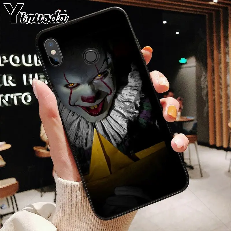 Клоун террор это Coque оболочка аксессуары для телефона чехол для redmi 5plus 5A 6pro 7 note5A 7A note6pro note7 крышка